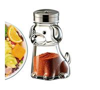 Animal Seasoning Jars - Cute Salt and Pepper Shakers, 2.76x4.13 Inch Fine Dispenser with Moisture Proof Lid, Decorative Table Centerpiece, Novelty Kitchenware for Home Restaurant Camping