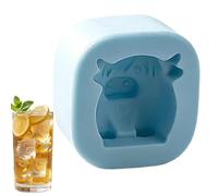 Animal Shape Ice Mold, Easy Release Cow Ice Mold For Whiskey, Mini Animal Mould, For Kitchen Bar Barbacoa Summer Party Social Gatherings Whiskey Cocktail Coffee Lemonade Drinks