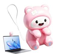 Animal Shape Personal Cooling Fan - USB Rechargeable Portable Desk Fan With