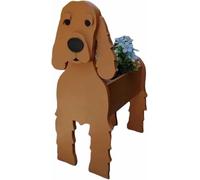 Animal Shaped Flower Pots Dog Planter Plant Pots Succulent Planter with Drainage Hole Plant Pots Can Be Glasses Holder & Pen Holder For Home Office(B)