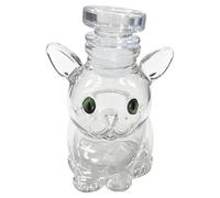 Animal-Shaped Pet Treat & Candy Jar | Airtight Snack Storage Container With Lid | Cute ABS Canister For Cookies, Candy, Coffee Pods & Pet Treats - Kitchen, Home, Dorm & Gift Decor Organizer