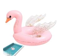 Animal Shaped Pool Floats - PVC, 21.65 Inches Swan Shaped Inflatable Fun Ring, Kids Pool Float | Water Lounge Toy For Lake, Beach, River, Pond, Backyard, Patio, Garden, Camping, Vacation