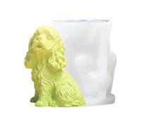 Animal Shaped Soap Molds - Silicone Casting Molds | Epoxy Resin Moulds | Reusable Plaster Moulds for Wedding Home Table Decor, 3D Cat Dog Candle Making Supplies, Silicone Mold for Festive Ornaments