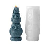 Animal Silicone Molds - 3D Stackable Cute Reusable Mould | Silicone Candle Mold For Holiday, Birthday, Party, Office, Home, Room, Desk, Desktop, Weekday, School, Dormitory & Apartment Crafts & DIY