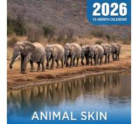 Animal Skin 2026 Calendar: Stunning patterns and textures found in nature’s designs