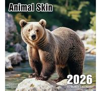 Animal Skin 2026 Calendar: Stunning patterns and textures found in nature’s designs