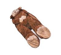 Animal Sleeping Bag - Plush Cute Soft Washable, Adult Stuffed Animal Sleeping Bag, Envelope-Style Warm Blanket For Sleepovers, Camping, Travel, Home, Men, Women, Dog and Monkey Design