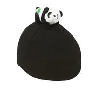 Animal Snow Ski, Thick Soft Knitted Panda Ha, Helmet Decoration, Funny Winter Helmets Cover for Snowboarding, Skiing, Riding, Outdoor, Slopes, Holidays, Costume, Safety Fun