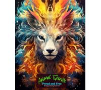 Animal Spirits: Proud and Free Coloring Book Vol 1