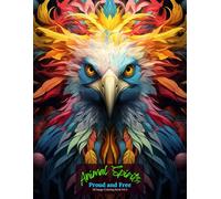 Animal Spirits: Proud and Free Coloring Book Vol 4