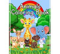 Animal Sports Coloring Book for Kids: Fun and Easy Coloring Book with Animals Playing Sports + Reference Images | Learn Coloring Skills for Kids Ages 4-8