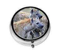 Animal Spot Dog, pastillero, pastillero cuadrado para bolsillo o monedero, pastillero pequeño, organizador de pastillas de viaje