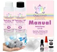 Animal Squishy - Molde de silicona para manualidades (12 cm, silicona líquida)