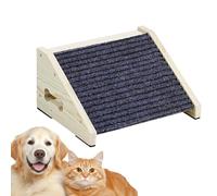 Animal Step Ladder - Foldable Wooden Ramp, Pet Climbing Stairs, Indoor Couch Helper | Bed Sofa Staircase Support, Perfect for Puppies Kittens Senior Pets Easy Access Furniture Training