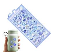 Animal Stickers - Cute 3D Reusable Toddler Decals, Cartoon Girl Stickers, Self Adhesive Feature, Waterproof Decals, For Notebooks Textbooks Tablets Water Cups Preschool Kindergarten School Reward