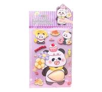 Animal Stickers - Wild Decal | Best for Kids - 3D Animal Computer Decal,Soft Belly Design Stickers for Water Bottles | Kids Adults Classroom Reward Laptop Skateboard Journal Computer Phone