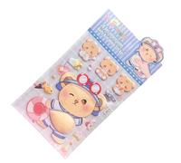 Animal Stickers - Wild Decal | Best for Kids - 3D Animal Computer Decal,Soft Belly Design Stickers for Water Bottles | Kids Adults Classroom Reward Laptop Skateboard Journal Computer Phone