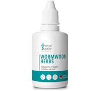 Animal Supply Gusano Hierba Líquido Gotas Líquidas 50 ml Tratamiento de Gusano Segunda para Todas las Mascotas, Perro, Gato, Formulación Natural, Secretante Antihelmíntico, No Antihelmíntico