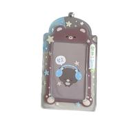 Animal Theme Card Case 3inch PVC Photocard Protector Sleeve with Chain Card Cover for Backpacks Bag Charm Animal Design Card Sleeve Organizer