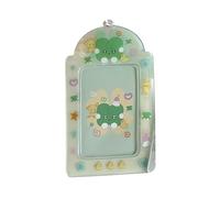 Animal Theme Card Case 3inch PVC Photocard Protector Sleeve with Chain Card Cover for Backpacks Bag Charm Animal Design Card Sleeve Organizer