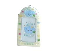 Animal Theme Card Case 3inch PVC Photocard Protector Sleeve with Chain Card Cover for Backpacks Bag Charm Animal Design Card Sleeve Organizer