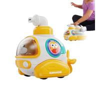 Animal Toys - Juguete de automóvil de 4 pulgadas para comprometer el aprendizaje temprano con entretenimiento de silbato, diversión de carreras para niños pequeños, juguete de vehículo para eventos pr