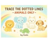 Animal Tracing Book for Kids Ages 3-10: Fun Dotted Line Practice with Cute Animals for Toddlers and Preschoolers