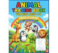 Animal Tracing Book for Kids Ages 4-8: Fun and Easy Animal Tracing Practice for Toddlers and Kids | Learn to Trace Cute Animals | Preschool and ... Book (Amazing Animals for Kids Series)