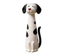Animal Vase Holder, Resin Dog Flower Display Pot, Cute Sculptural Plant Container Decor, Decorative Floral Vase Unit, For Shelf Bookshelf Mantel Entryway Living Room Dining Table Bedroom Office Use