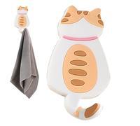 Animal Wall Hooks - Soporte para llaves de pared, gancho para puerta, organización de procesos de servicio, colgador de toallas, gancho adhesivo para puerta de pared, gancho decorativo para salón