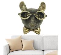 Animal Wall Mount Heads, Animal Head Sculpture Wall Art Walls Mounted - Animals Head Sculpture Safe Non Fading - for Bedroom Living Room Hotel Friends and Family Who Love