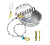 Animal Water Bowl automático para agua | comederos de agua de acero inoxidable | estados de ganado con gran capacidad para perros caballos de vacas