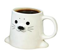 Animal Water Cup - Ceramic Desk Decor Mug, Home Tea Glass | Fun Coffee Mugs Drinking Cups for School Dorm Restaurant Birthday Holiday Women Men Girls Boys Friend