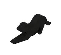 Animal Wedge, Decorative Door Holder, Non Slip Silicone Base, Floor Grip Feature, Interior Security Device, Household Accessory, Stylish White Tool For Inside, Kitchen, Apartment, Office