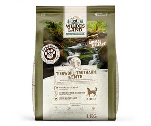 Animal Welfare Turkey & Duck with Potatoes, Peas & Wild Herbs 1 Kg