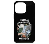 Animal Whisperer On Duty Wildlife Nature Lover Carcasa para iPhone 13 Pro
