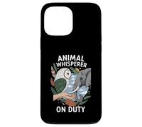 Animal Whisperer On Duty Wildlife Nature Lover Carcasa para iPhone 13 Pro MAX