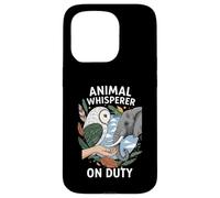 Animal Whisperer On Duty Wildlife Nature Lover Carcasa para iPhone 15 Pro