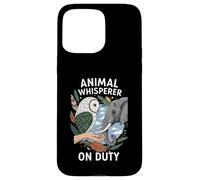 Animal Whisperer On Duty Wildlife Nature Lover Carcasa para iPhone 15 Pro MAX