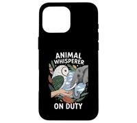 Animal Whisperer On Duty Wildlife Nature Lover Carcasa para iPhone 16 Pro MAX
