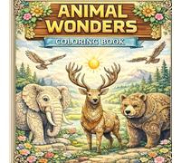 Animal Wonders: A Nature-Inspired Coloring Book