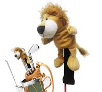 Animal Wood Protector - Funny Padded Fairway Wrap, Thick Cuddly Club Hood with Secure Elastic Grip, Decorative Plush Equipment Gear, Ideal for Workplace Charity Golf Outing