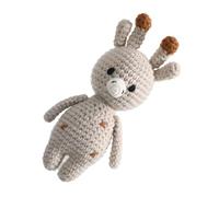 Animal Wooden Crochets, Crochet Animal Rattle Toy, Soothing Teether Toy, Easter Basket Stuffers, Baby Shower Decor, Soft Stuffed Animals for Kids, Unisex