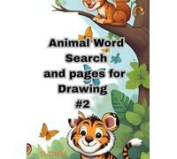 Animal Word Search and Pages for Drawing: #2