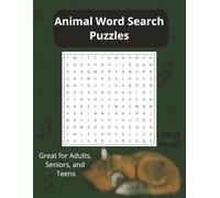 Animal Word Search Book: 55 puzzles with solutions included: Safari, Ocean Life, Domestic Animals and More!