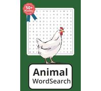 Animal Word Search Book: Word searches with easy to read print about animals, marine life, wildlife and much more┃6x9 inches, 110 pages ┃ 50+ puzzles... Gift for the Holidays, Vacation and Free Time.