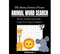 Animal Word search for kids: The Shadow Architect (The Shadow Architect Puzzle Books)