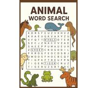 Animal Word Search Fun: 55 Puzzles for Kids & Adults: A Brain-Boosting Activity Book