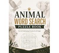 Animal Word Search Puzzle Book