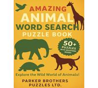 Animal Word Search Puzzle Book: A fun and engaging animal word search puzzle book for all ages! 8x10 inch pages, hours of brain-boosting entertainment-makes a perfect gift for animal lovers!